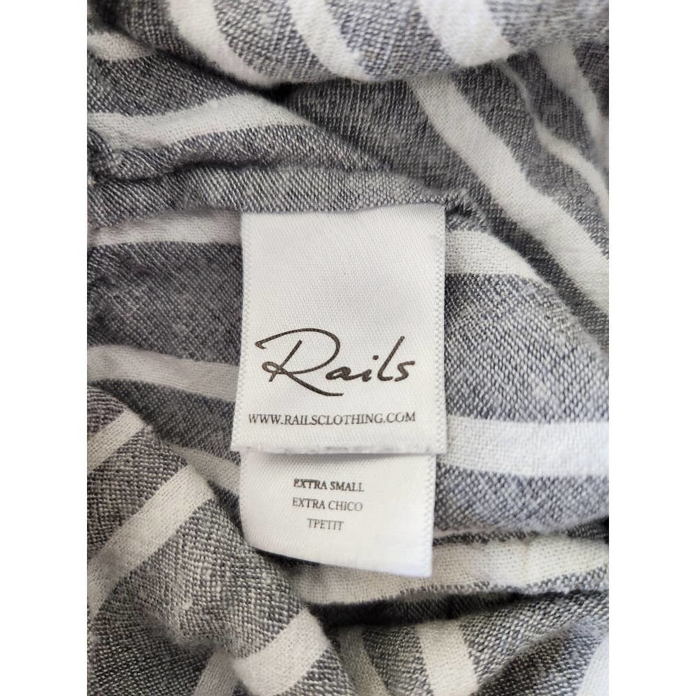 Rails Brooklyn Caldas Stripe Jumpsuit Size Xs - image 7